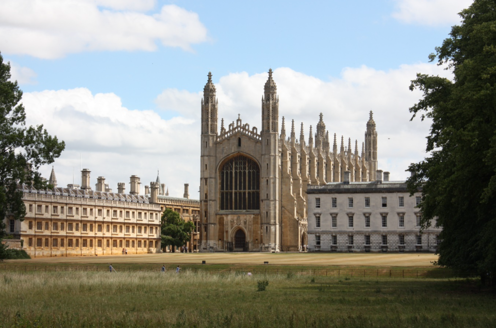 queens college cambridge tour