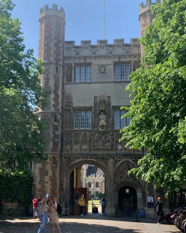 Trinity College opens its gates for the first time since the pandemic
