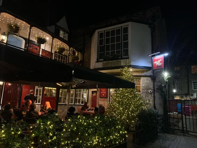 Christmas at The Eagle pub